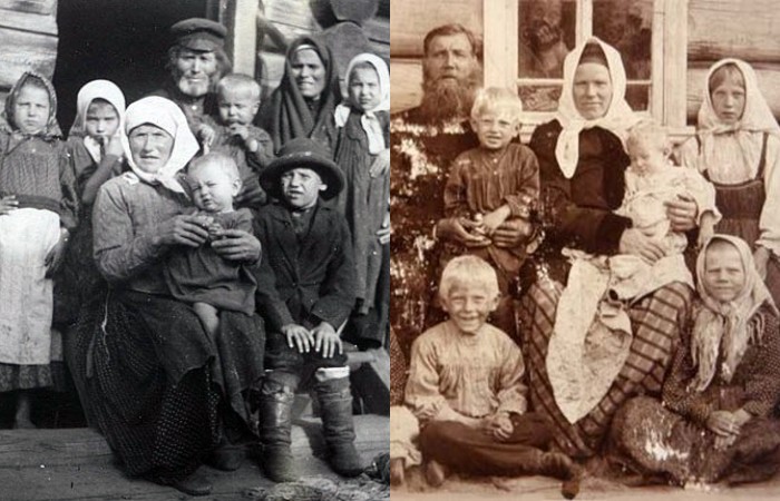Многодетные семьи — не редкость в Российской империи.