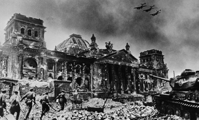 Штурм Рейхстага начали 30 апреля 1945 года. / Фото:russian.rt.com