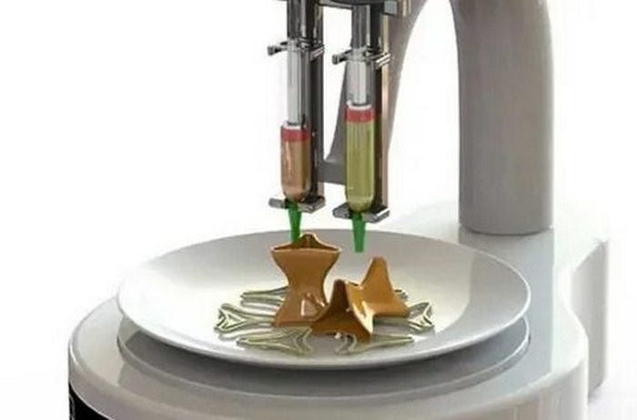 Первые пищевые 3D-принтеры создавали продукты из пенообразной массы. / Фото:svit24.net
