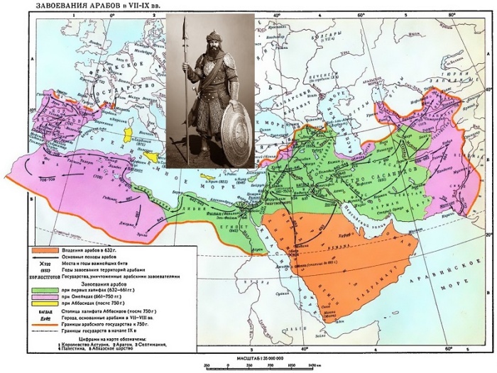 Арабские завоевания в Средиземноморском регионе VII-XIII вв.