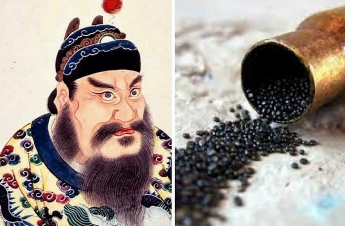 Китайский император Ли Чунь хотел стать бессмертным, и принимал цзиньдань, но в результате лишился разума.