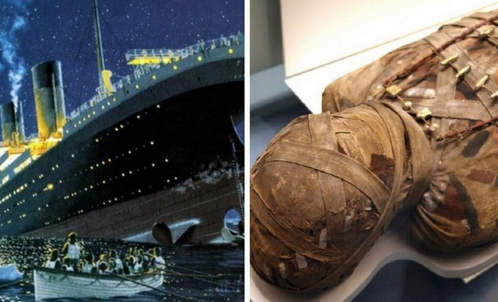 Некоторые эксперты уверены, что на Титанике провозили египетскую мумию, которая вполне могла быть виновницей крушения.