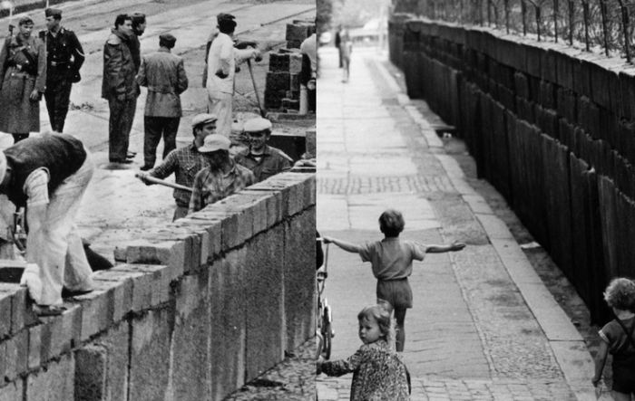 Берлинская стена 28 лет защищала границы от НАТО.