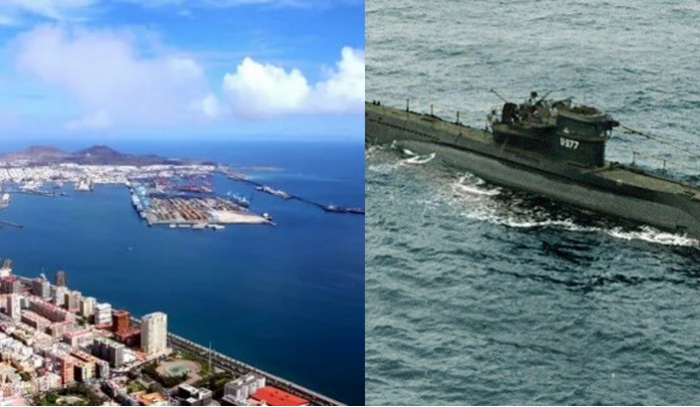 Главный порт нацистских лодок находился в порту Ла-Лус на острове Гран-Канария.