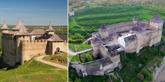 Хотинская крепость. Город, который сейчас находится в Черновицкой области Украины, был основан в 1002 году.