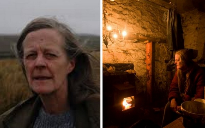 Сара Мэйтленд построила сама дом на пустошах Британии.