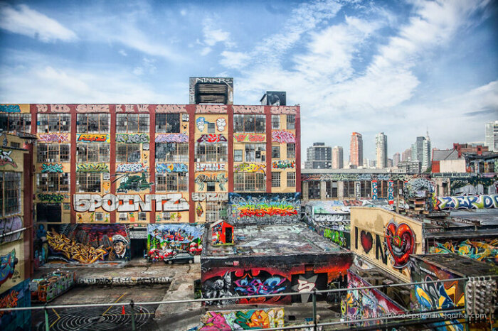 Пик развития граффити и стрит-арта наблюдался в 70-х годах в Нью-Йорке. / Фото:Яндекс.Дзен 