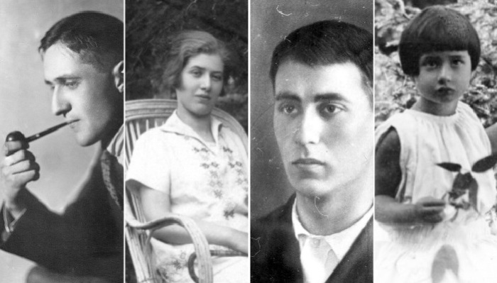 Наследники Чуковских: Николай, Лидия, Борис и Мария.