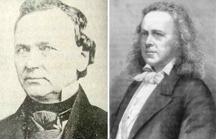 Уолтер Хант (1796-1859) и Элиас Хоу (1819-1867).