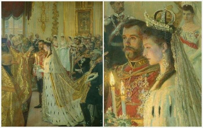 Венчание Алисы и Николая состоялось через неделю после похорон Александра III. / Фото:liveinternet.ru 