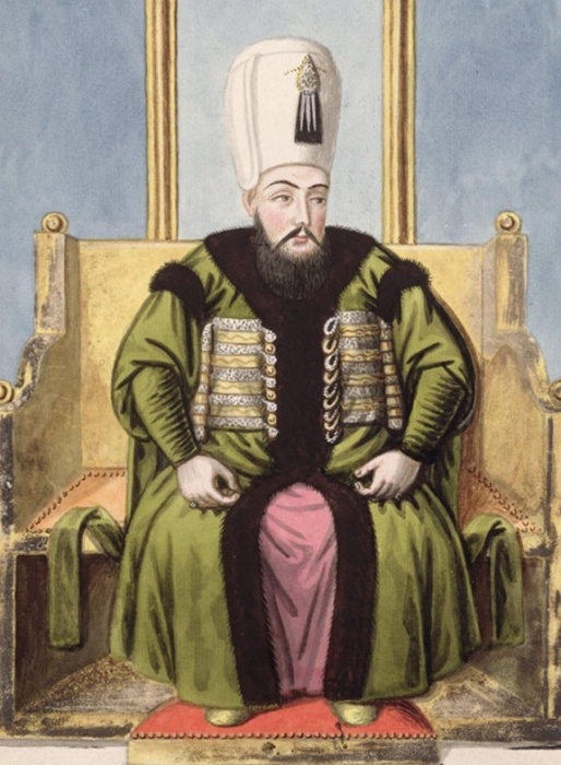 Султан Ахмед I, рисунок Джона Янга, 1798 год / Фото: wikiwand.com