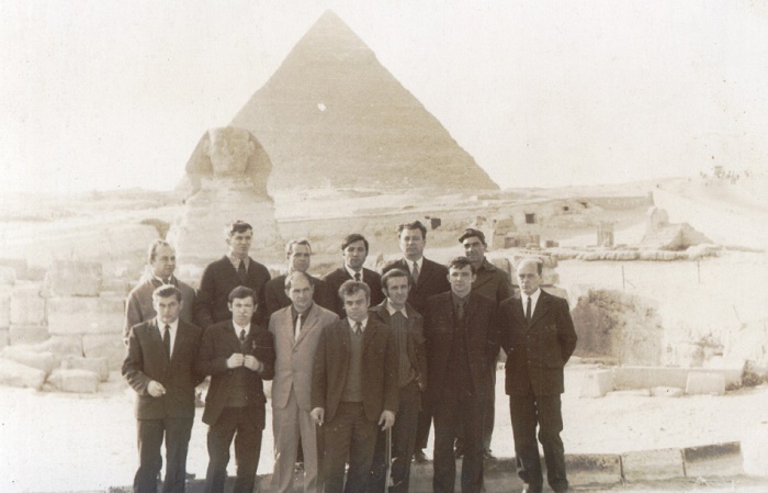 Группа советских военных специалистов в Египте, конец 1960-х годов / Фото: wikipedia.org