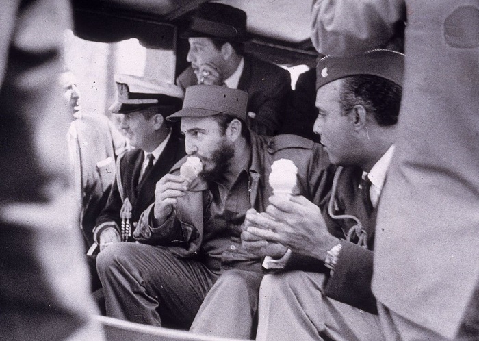 Больше всего на свете Фидель Кастро любил мороженое / Источник: twitter.com