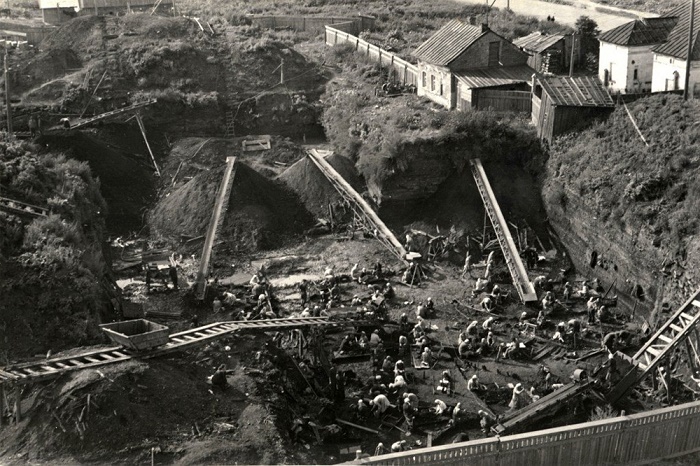 Раскопки в Новгороде, 1953 год / Фото: researchgate.net