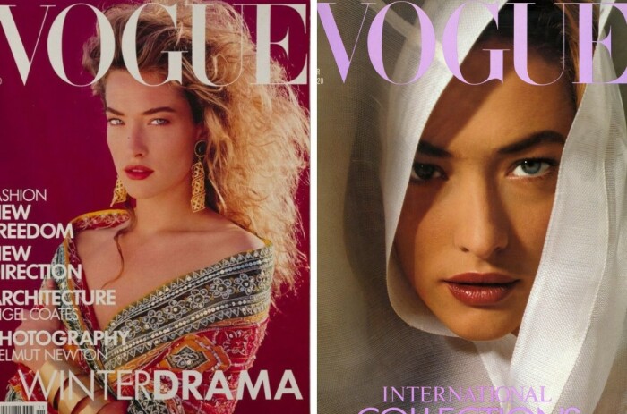 Обложки Vogue с Татьяной Патитц