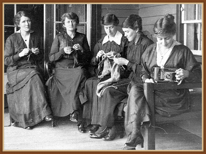ЖЕнщины за работой во время Первой мировой войны