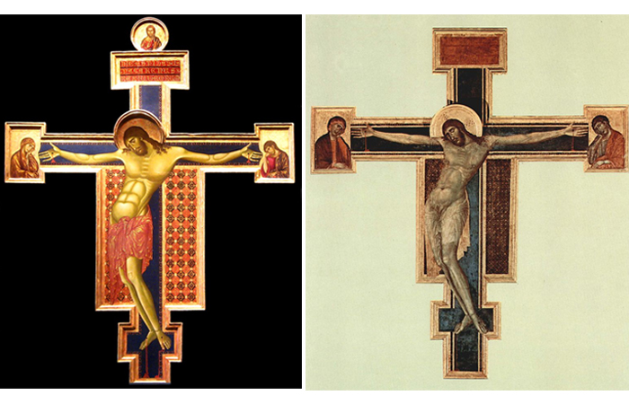  Расписной крест Сан-Доменико / Расписной крест Санта-Кроче