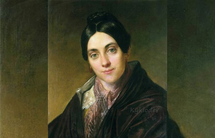 В.А.Тропинин «Портрет Л.К.Маковской» (1830)