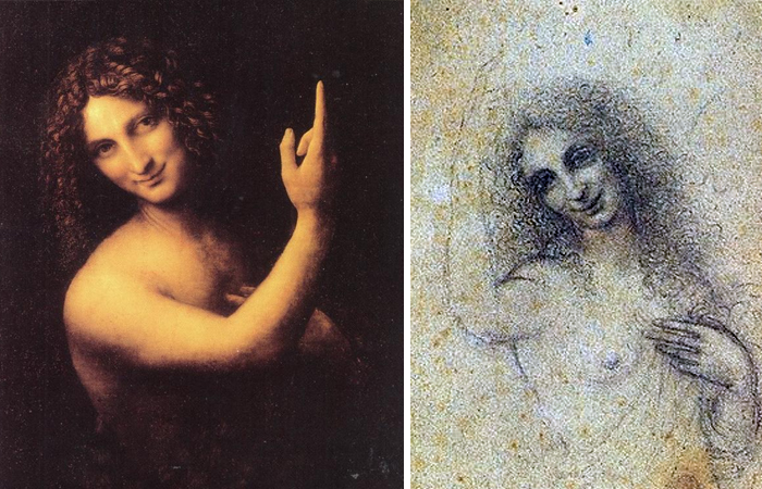  Работы Леонардо: «Иоанн Креститель» и «Ангел во плоти»