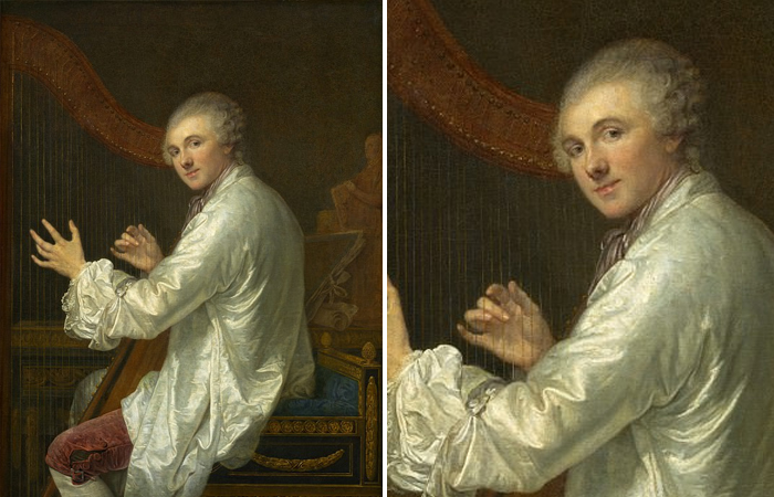 Грёз Жан-Батист «Портрет Анж Лоран де Ла Лив де Жюли» (1759 г.)