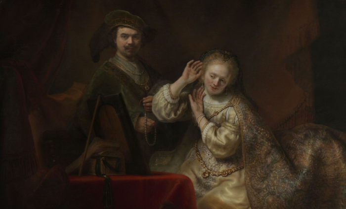 Фердинанд Балтасарс Боль - Рембрандт и его жена Саския 