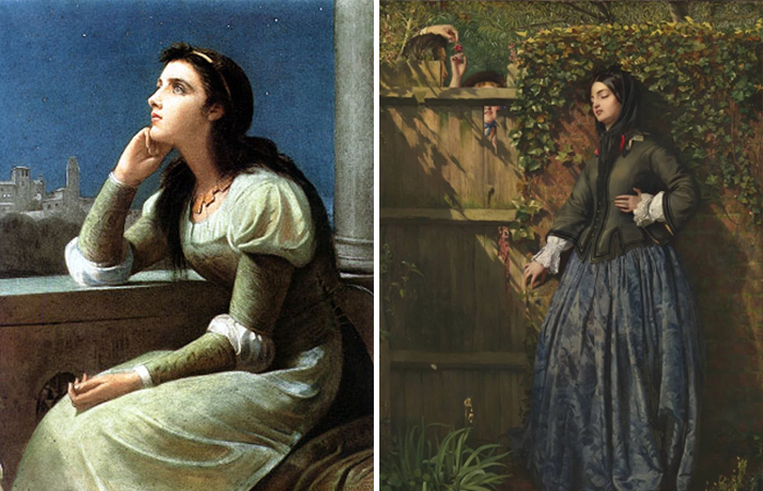 Работы Кальдерона: «Джульетта» (1888)  / «Нарушенные клятвы» (1856)