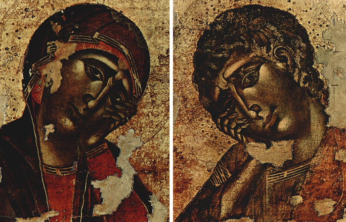 Дева Мария и Иоанн Евангелист