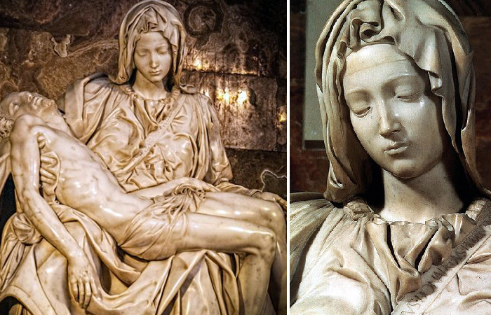 «Пьета» Микеланджело 1499 г.