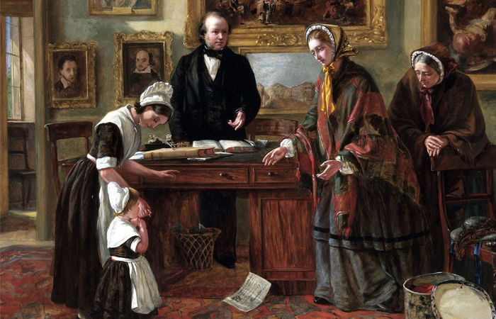 Эмма Браунлоу «Подкидыш возвращается к матери» (1858 год) 