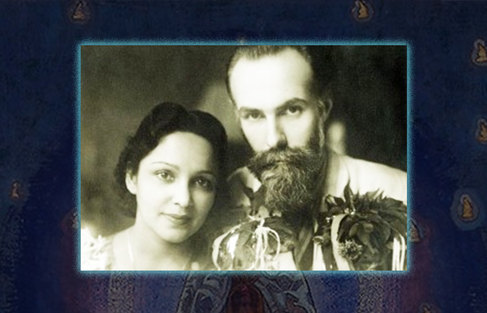 Николай и Елена Рерих