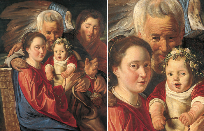 «Святое семейство» (1614-1618), Якоб Йорданс