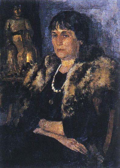 Портрет Ахматовой (Белкин)