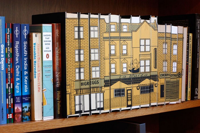 The Soft City — городские кварталы на книжных полках. Библиотечное творчество Дениела Стрейта (Daniel Speight)