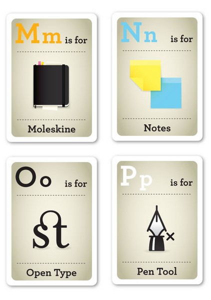 Design Alphabet – современная азбука от Эммы Кук (Emma Cook)
