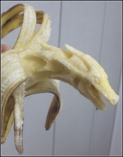 Банановые скульптуры «Banana Carvings» от Suu