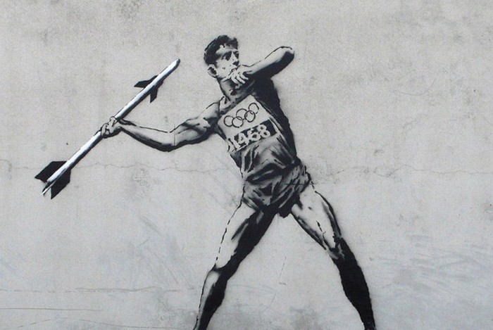 Олимпийские работы от Бэнкси (Banksy)