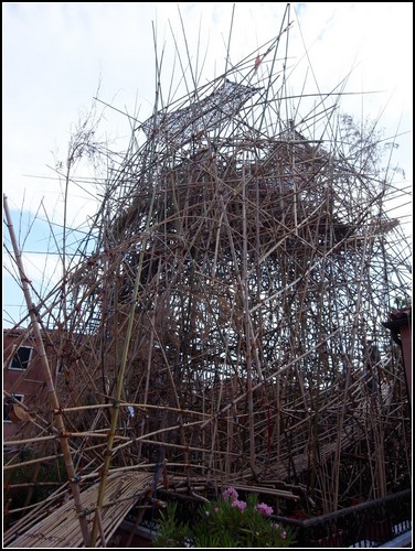 Большой бамбук на Венецианской биеннале