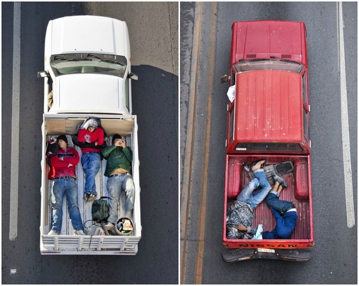 Car Poolers – мексиканские автопопутчики от Алехандро Картахены (Alejandro Cartagena)
