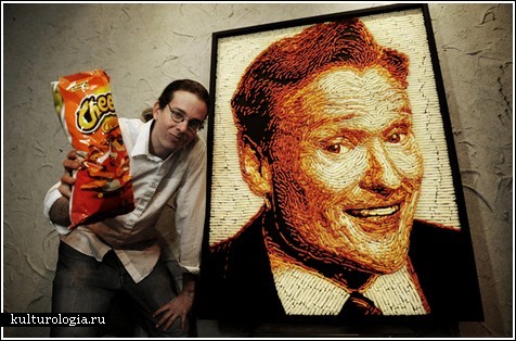 Портрет из Cheetos