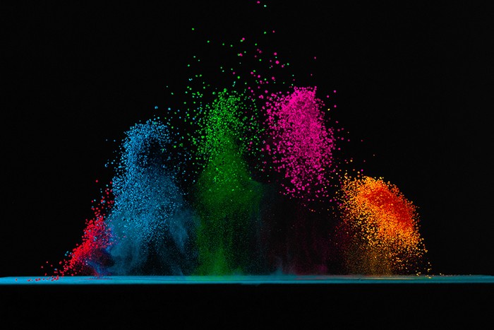Dancing Colors — необычные эксперименты Фабиана Оэфнера (Fabian Oefner)