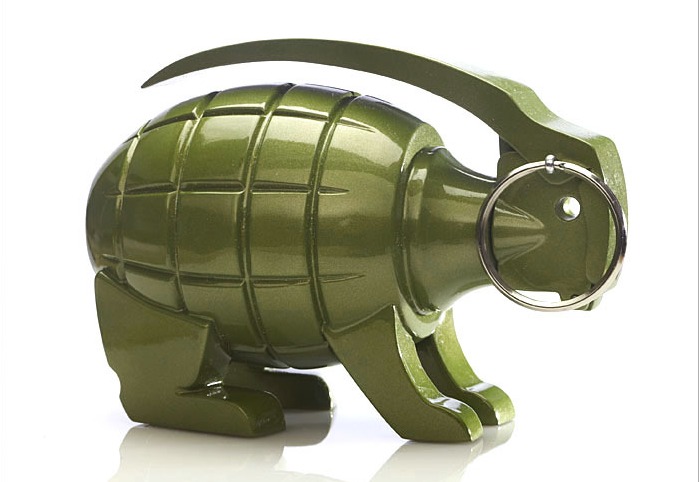 Grenade Bunny – кролик из гранаты, символ воинствующего добра