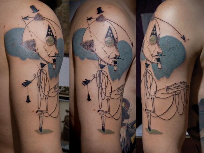 Самые странные татуировки в мире от арт-коллектива Expanded Eye