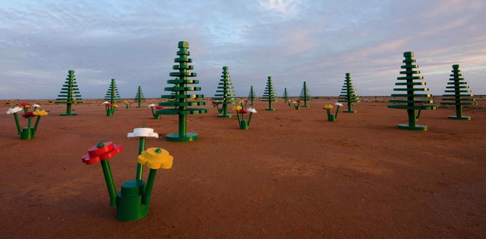 LEGO-лес в австралийской глубинке
