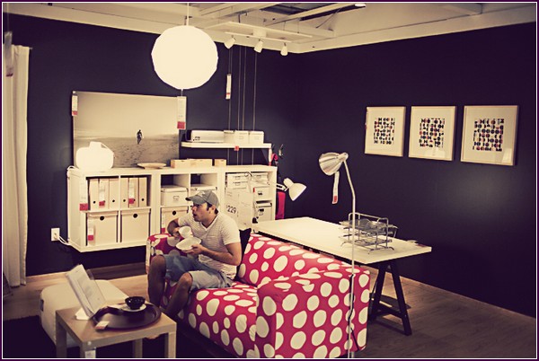 Серия фотографий «What if you lived at IKEA?» от Кристиана Гидеона (Christian Gideon)