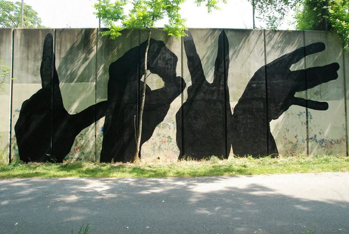 Baltimore Love Project – самые романтичные граффити в мире от Майкла Оуэна (Michael Owen)