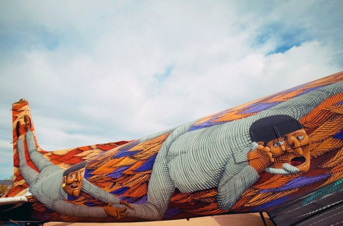 Art From The Boneyard – граффити на самолетах времен Второй мировой войны
