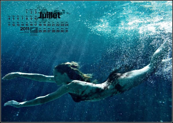 Нефтяной эротический календарь Surfrider Foundation-2011