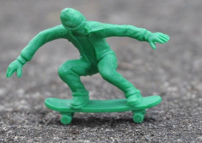 Toy Boarders – пластиковые солдатики, которые занимаются скейтбордингом