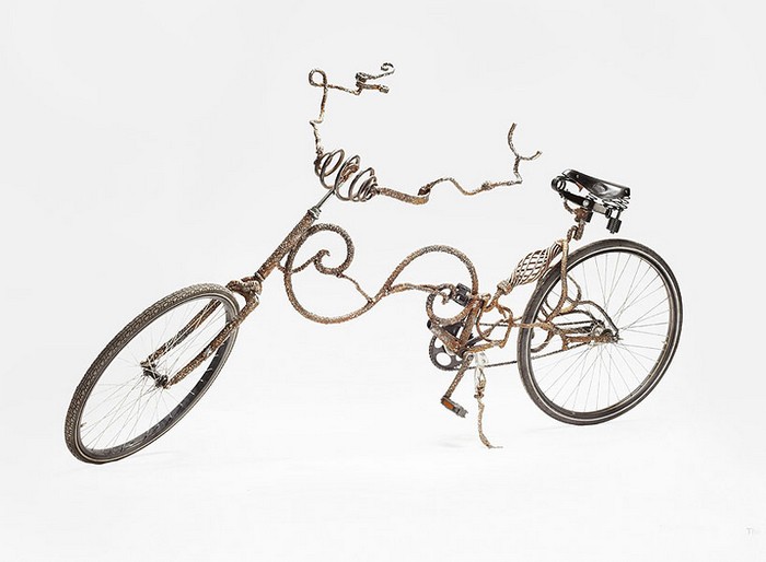 Новая жизнь старых велосипедов. Постиндустриальные работы Виктора Сонны (Victor Sonna)