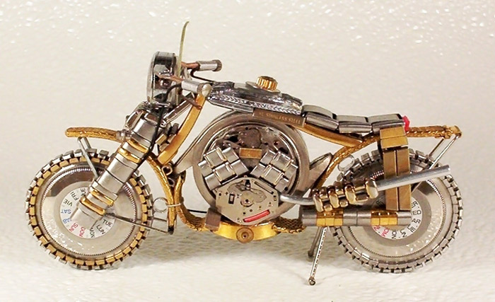 Miniature Watch Motorcycles от Дмитрия Христенко (Dmitry Khristenko)